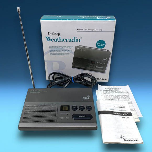 Radio Shack 12-251 Weatheradio Alert NOAA Weather Radio Fully Tested *VIDEO* - Picture 1 of 8